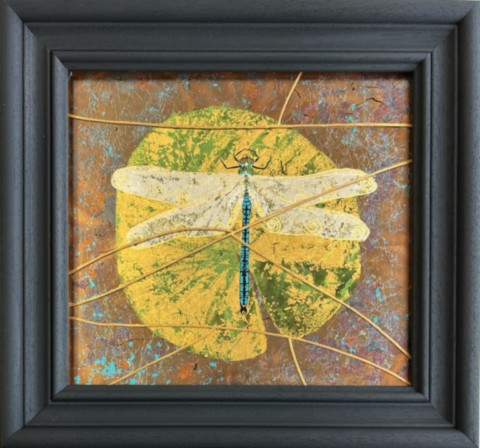 Fragile Nature - dragonfly kintsugi 